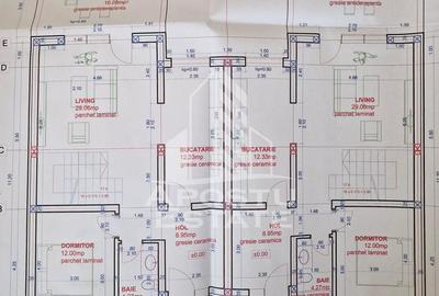 Duplex cu 4 camere de vanzare in Urseni, 132 mpu - 14