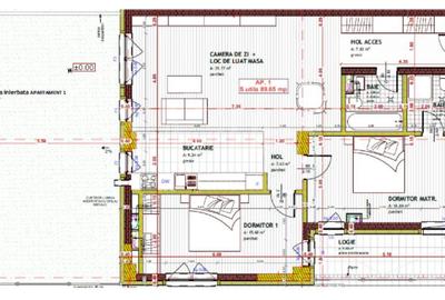 Apartament 3 camere de vanzare in Floresti - 5