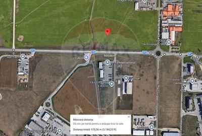 Teren intravilan 10.000 mp în Zona Industrială Sud Arad - 1
