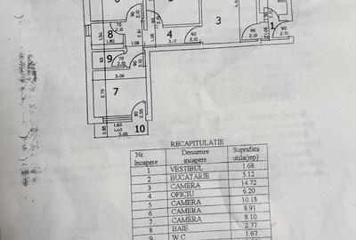 Apartament 4 camere | Etaj 3/10 | Cetatea Histriei  | Comision 0% cumpărător - 4