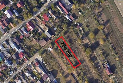 Teren Construcții intravilan de 769 mp, în Letea