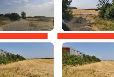 Teren agricol intravilan de 6300 mp, în Nord