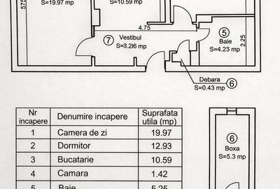 Apartament 2 camere 59 mp Manastur zona LPS - 8