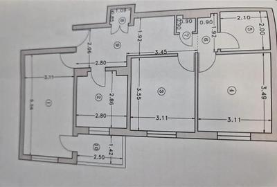 Apartament 3 camere Dristor, Kaufland Mihai Bravu - 7