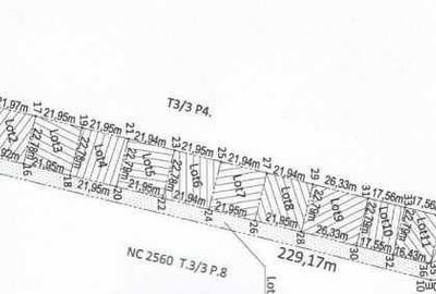 Teren intravilan | Manolache | 550 mp | 2 loturi | UTR M2 | imprejmuit - 1