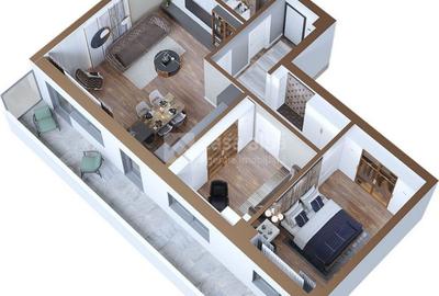 Copou - Mihail Sadoveanu, 3 camere decomandat, modern - 9