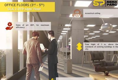 Birouri mici de clasa A, pornind de la 190 m2, de inchiriat in Cladirea Oslo! - 12