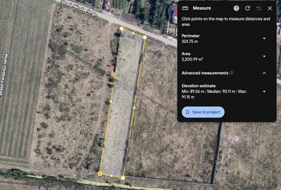 Teren de vanzare| 3200 mp | Tunari - 1