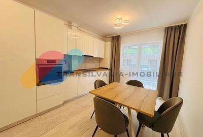 Apartament nou, mobilat, 55mp, balcon, zona Terra - 4