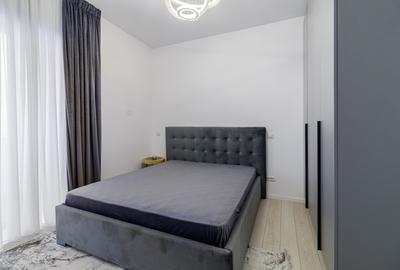 Apartament cu 2 camere semidecomandat, mobilat în Băneasa