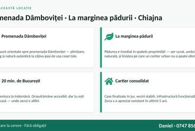 Vilă individuală P+1E  la pădurea Rosu · Curte proprie · Chiajna, Ilfov - 16