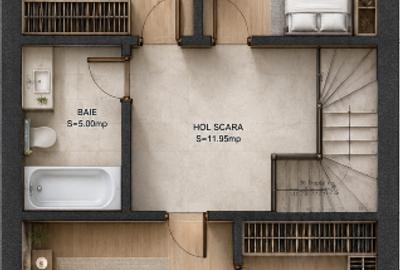Casa individuala premium P+1E | 134 mp utili | Curte proprie | Chitila padure - 14