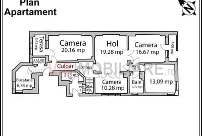 Apartament 4 camere de închiriat | Vilă elegantă – Aviatorilor / Popa Savu - 16