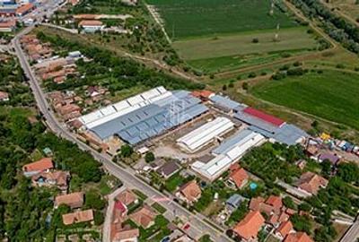 Teren + hale industriale 8785mp + casă–Oportunitate investiție / producție – - 2