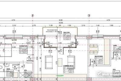 Apartament 3 camere de vanzare in Borhanci, Cluj Napoca - 9