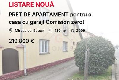 PRET DE APARTAMENT pentru o casa cu garaj! Comision zero! - 1