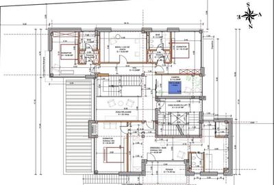 Baneasa, Iancu Nicolae, vanzare vila S+P+2E, teren 809 mp, 965 mp construiti, - 7