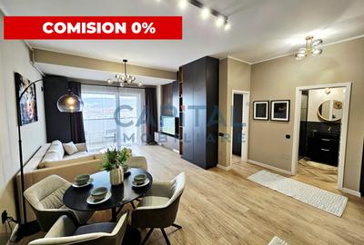 Apartament cu 2 camere semidecomandat, mobilat în Florești