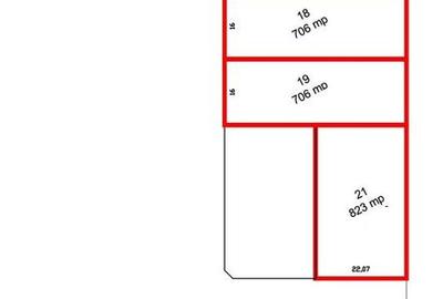 Terenuri de vanzare Mosnita, cu utilitati - 70 euro/mp+TVA - 3