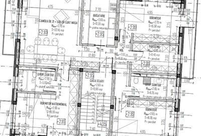Apartament 4 camere, 127 mp, Terasa 36 mp, Dressing, Manastur - 4