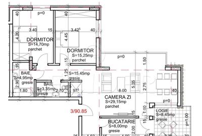 Apartamente Premium de vanzare - 3 camere, Andrei Muresanu - 12