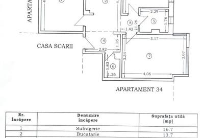 Apartament cu 3 situat pe strada Mircea cel Bătrân - 14