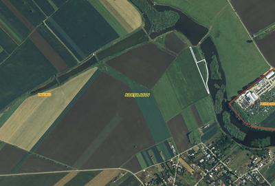 Creata  -  Dascalu teren de vânzare - 7567 mp cu dublu acces lângă lac - 2