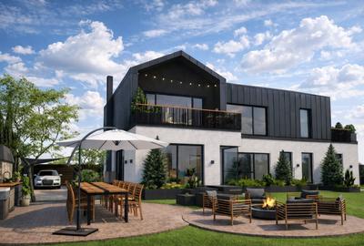 Casă individuală cu 3 camere în Cristian