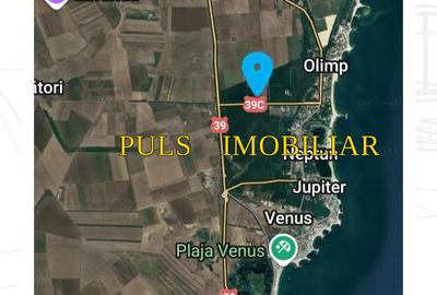 Neptun - Comorova : Teren intravilan , 600 mp , langa sosea,zona de perspectiva - 1