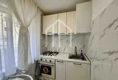 Garsoniera mobilata, 28mp utili, parter inalt, zona Ipas - 1