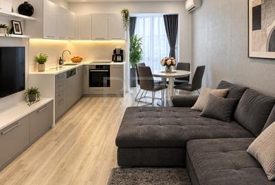 Apartament cu 3 camere decomandat, mobilat în Theodor Pallady