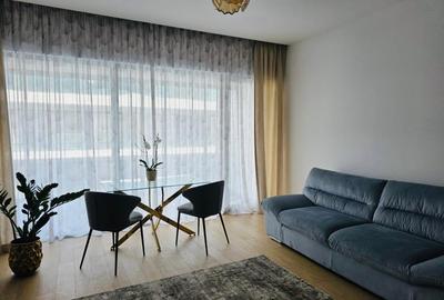 Apartament cu 2 camere semidecomandat, mobilat în Floreasca