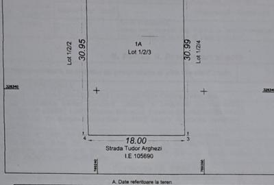 Nicolae Bălcescu- Teren intravilan 557mp