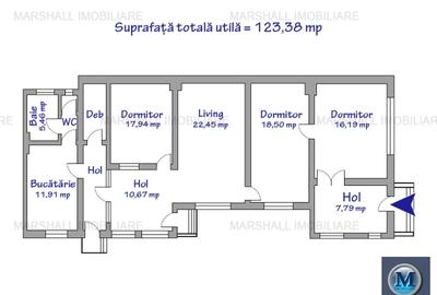 Casa cu 4 camere de vanzare, zona Traian, 148,05 mp #16694 - 14