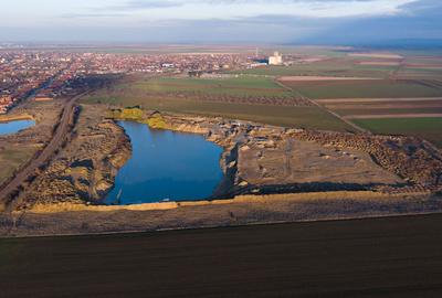 Balastieră în județul Arad cu teren de 12.5 ha - 2