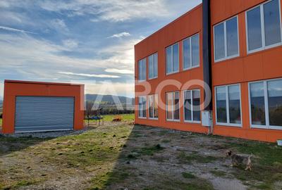 Hala de inchiriat 300 mp parcare 1000 mp acces din DN1 in Bradu Sibiu - 13