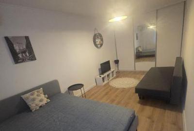 Garsonieră decomandată, mobilată în Barbu Văcărescu