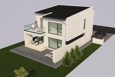 Vila de vanzare Valea Ursului , proiect nou, 4 camere  teren 650 mp - 4