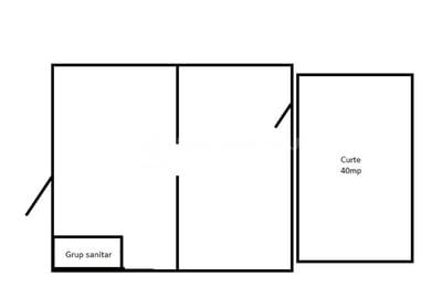 Spatiu comercial cu 2 incaperi 86mp, Bularga - Silk District, curte - 2