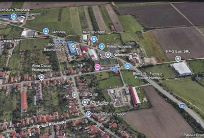 Teren Intravilan Industrial 4982mp Front 24m | Zona Freidorf - 1