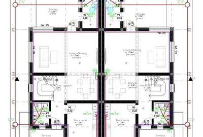COMISION 0%, DUPLEX 5 CAMERE,  127 mp, 560 mp TEREN, LA ROSU, SACALAZ - 2