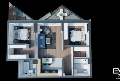 AP. 3 CAMERE | 2 TERASE | DEBARA | SHOPPING CITY SIBIU | Evolution Apartments - 4