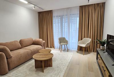 Apartament cu 2 camere semidecomandat, mobilat în Floreasca