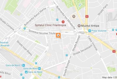 Apartament cu 2 camere semidecomandat, mobilat în P-ța Victoriei