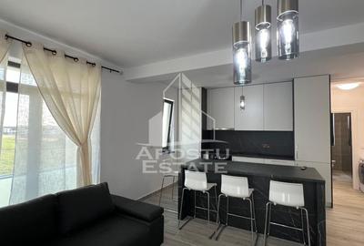 Apartament cu 2 camere semidecomandat, mobilat în Giroc