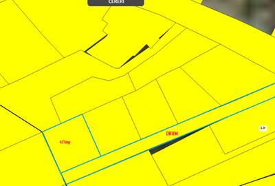 Teren intravilan 471mp Valea Chintaului pentru casa individuala D+P+1 - 1