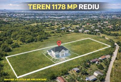 Teren ,1178 mp, Rediu Platou Beldiman, ideal casa sau duplex - 1