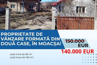 Proprietate de vânzare formată din două case, în Moacșa! - 1