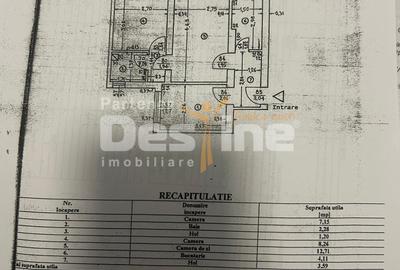 Podu Ros - Apartament 3 camere semidecomandat, MOBILAT și UTILAT - 12