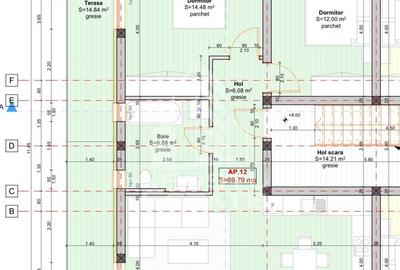 Apartament tip penthouse cu 3 camere si terasa de 30 mp in Braytim - 12